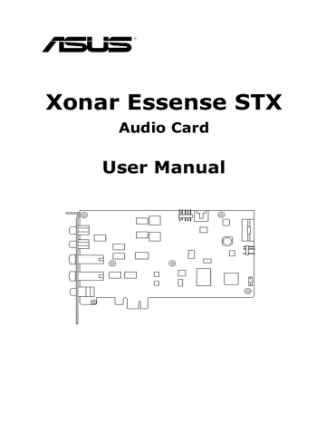 Xonar Essense STX Xonar Essense STX