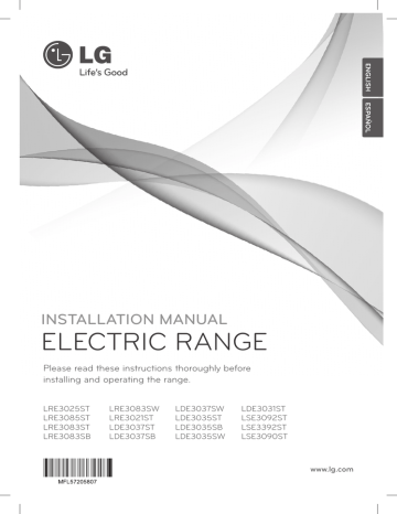 LG Electronics LDT9965BD User guide LG Electronics LDT9965BD User guide