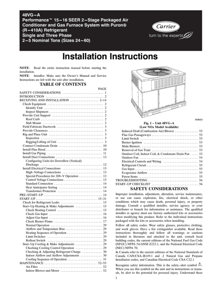 Installation Manual 02/2013 Installation Manual 02/2013