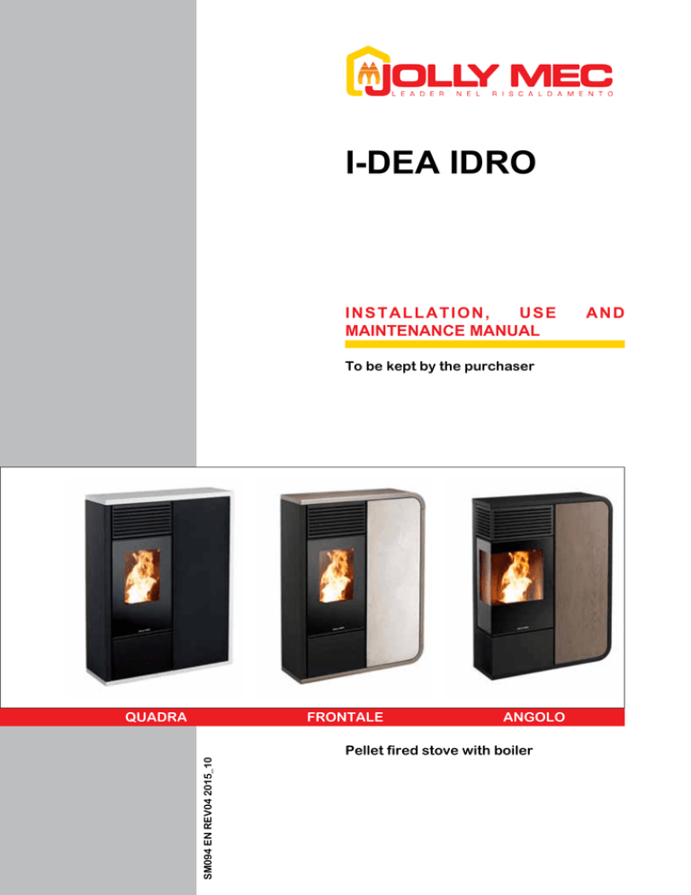 I-Dea Idro Manual I-Dea Idro Manual