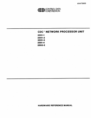 G 5 CONTROL DATA CORPORATION G 5 CONTROL DATA CORPORATION