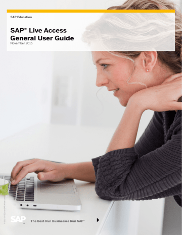 SAPLive Access: General User Guide | Manualzz