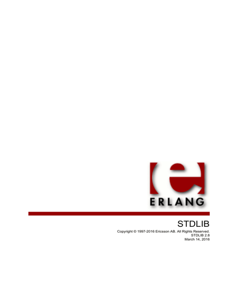 stdlib - Erlang stdlib - Erlang