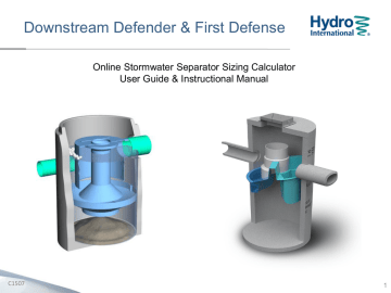 User Guide - Hydro International User Guide - Hydro International