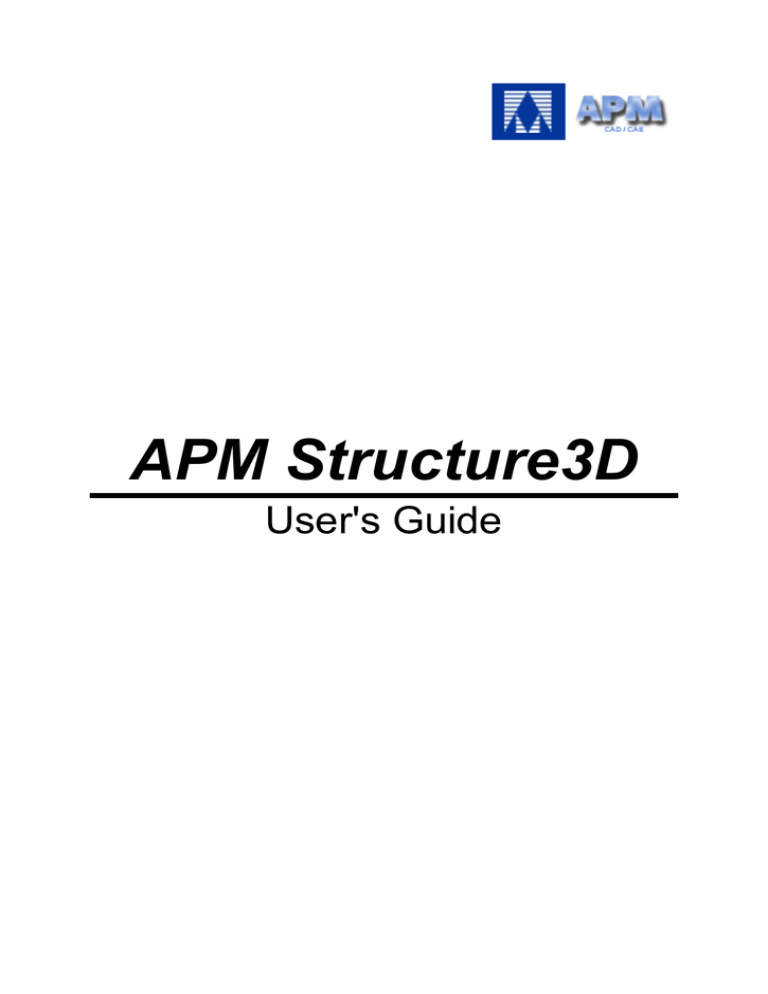 APM Structure3D APM Structure3D