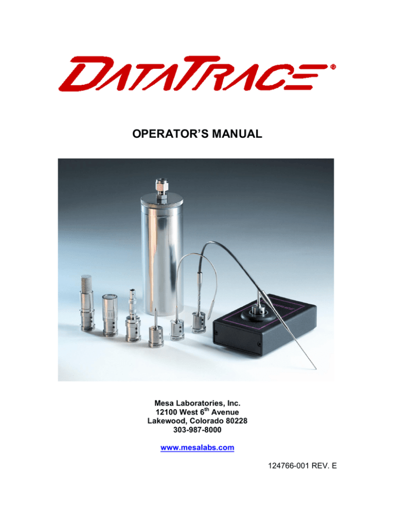operator`s manual operator`s manual