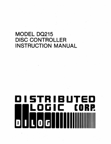 30009-1_DQ215_SMD_RK06_RK07_Controller_Mar84.pdf 30009-1_DQ215_SMD_RK06_RK07_Controller_Mar84.pdf