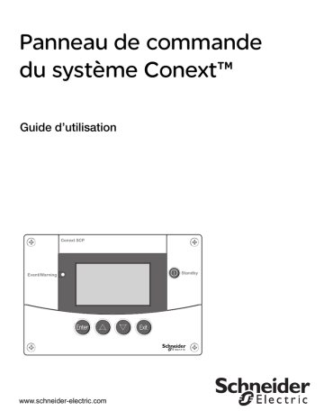 Schneider Electric Conext Scp User Guide Manualzz