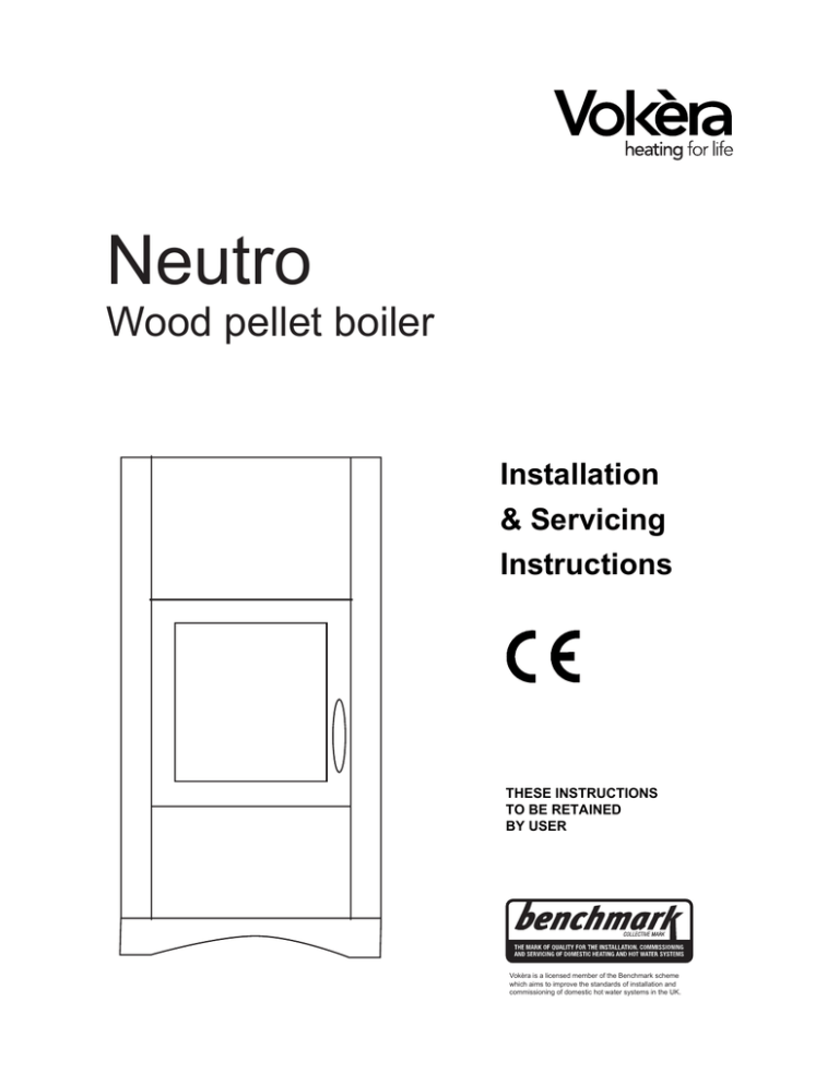 VOKERA Neutro Biomass Pellet Boiler User manual VOKERA Neutro Biomass Pellet Boiler User manual