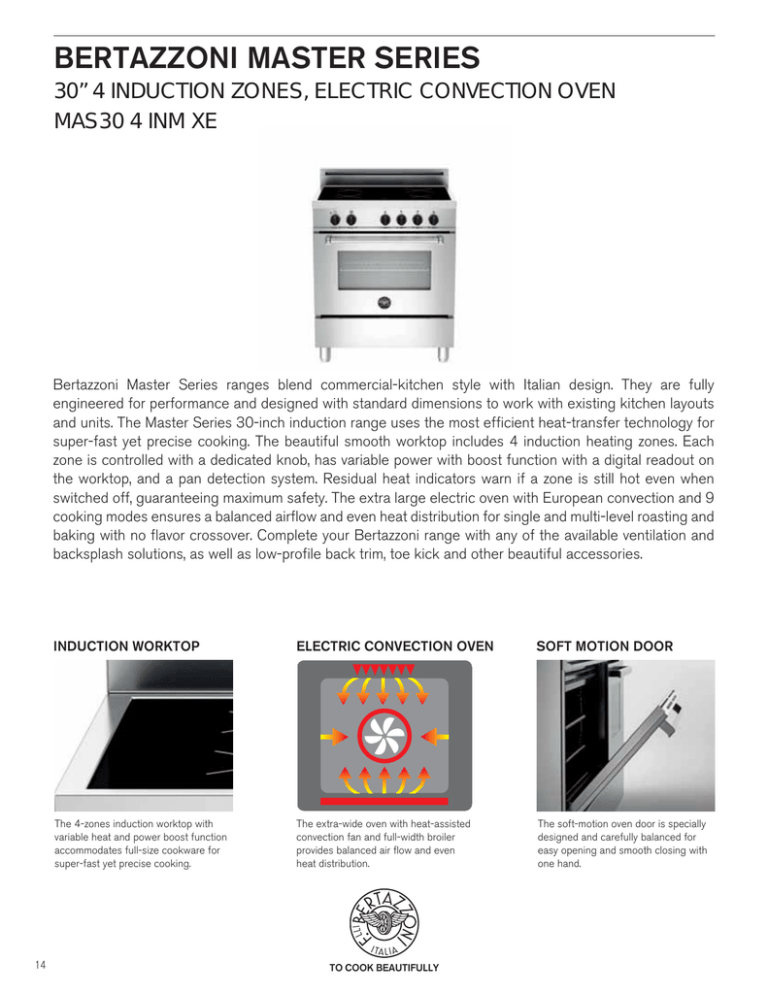 MAS30 4 INM XE Specifications sheet MAS30 4 INM XE Specifications sheet