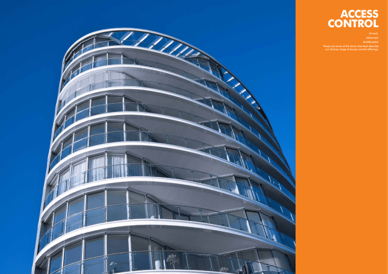 CENTURION Full Product Catalogue Access Control Devices CENTURION Full Product Catalogue Access Control Devices