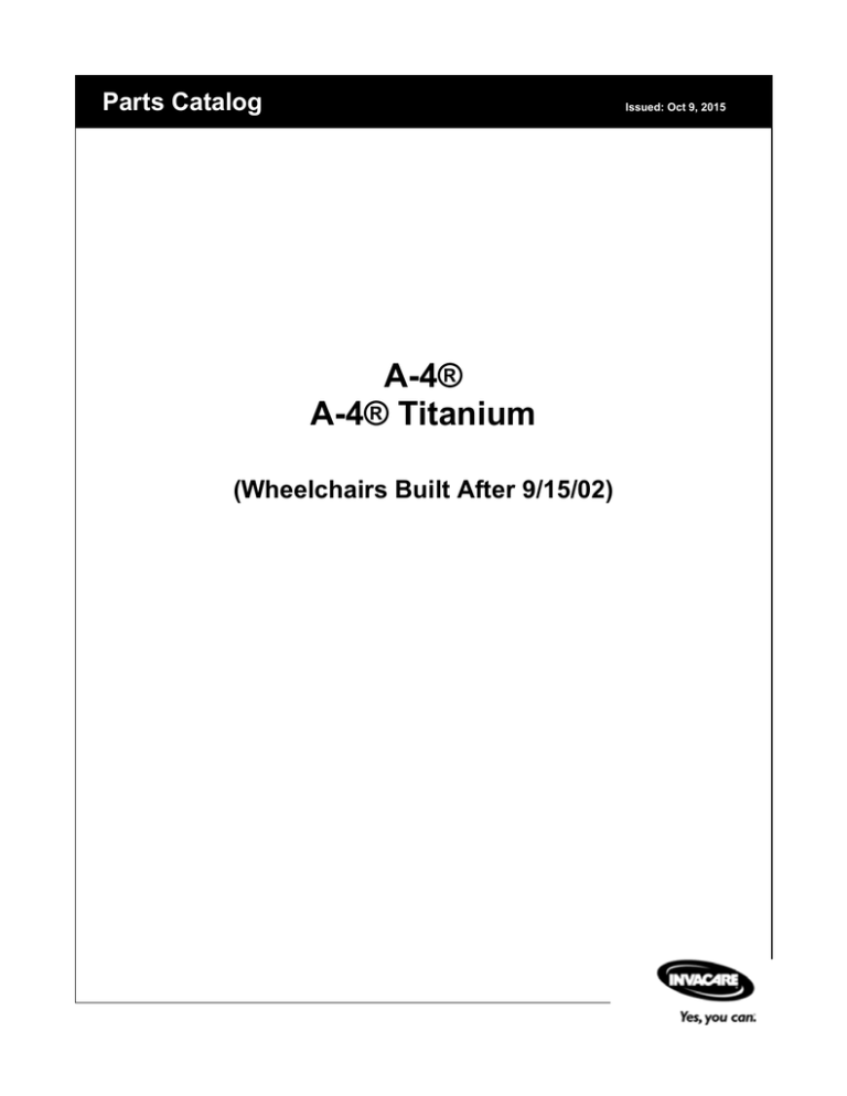 A4 /A4 Titanium A4 /A4 Titanium