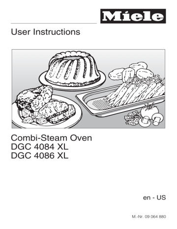 Miele DGC4084 Owner Manual | Manualzz