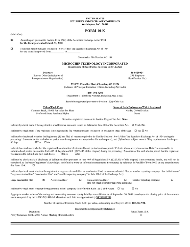 Form 10-K Form 10-K