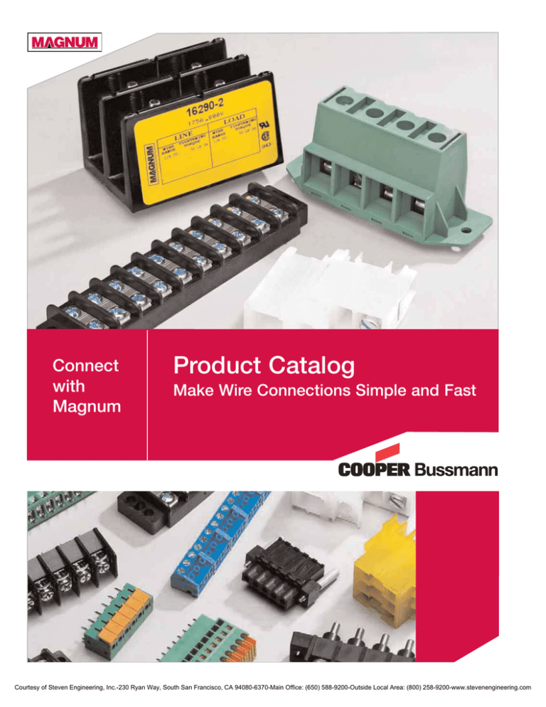 Magnum Connectors Magnum Connectors