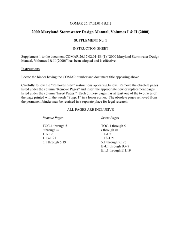 All Design Manual Revisions (Large File) All Design Manual Revisions (Large File)