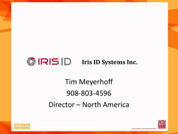 IrisID IrisID