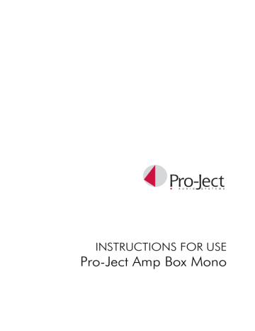 AmpBox-Mono manual | Manualzz