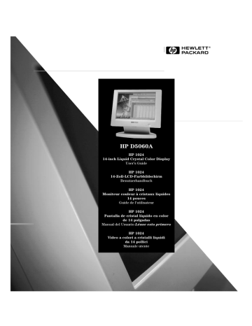 HP Monitor D5060a HP Monitor D5060a