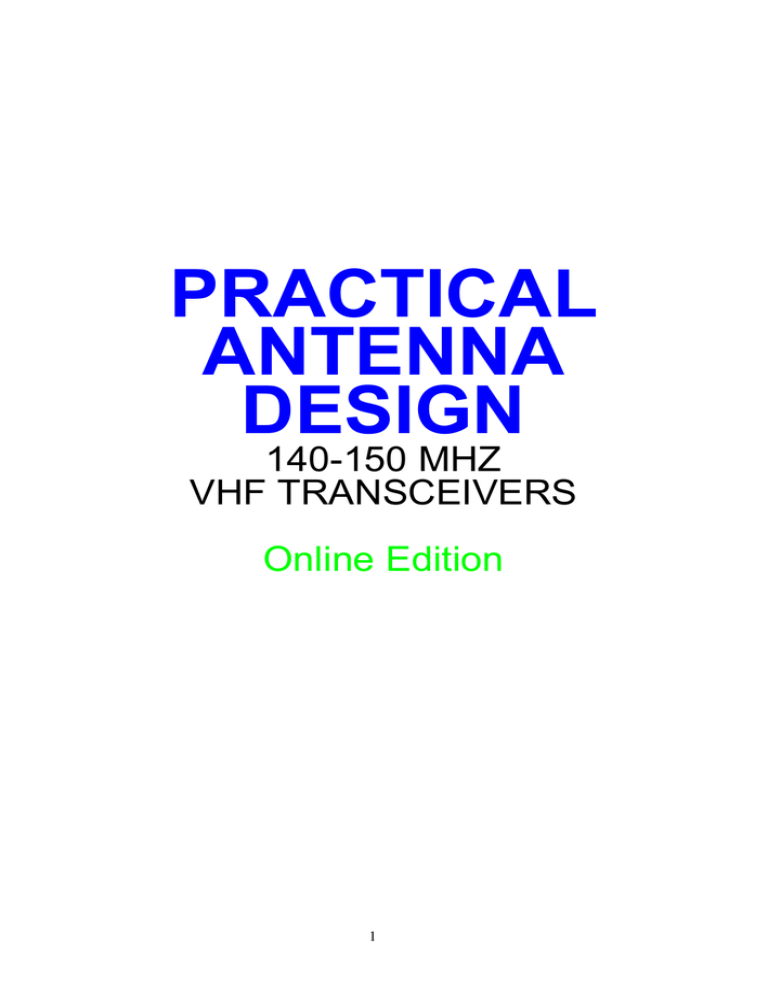 PracAntDesignVHF PracAntDesignVHF