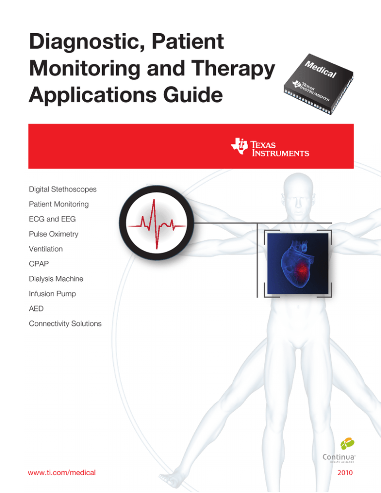 Diagnostic, Patient Monitoring and Therapy Diagnostic, Patient Monitoring and Therapy