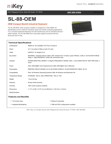 SL 88 OEM SL 88 OEM