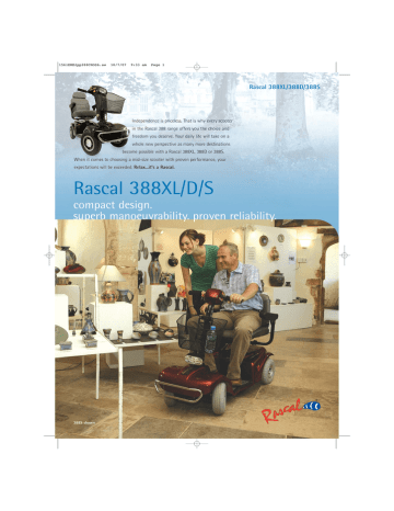 rascal 388s mobility scooter | Manualzz