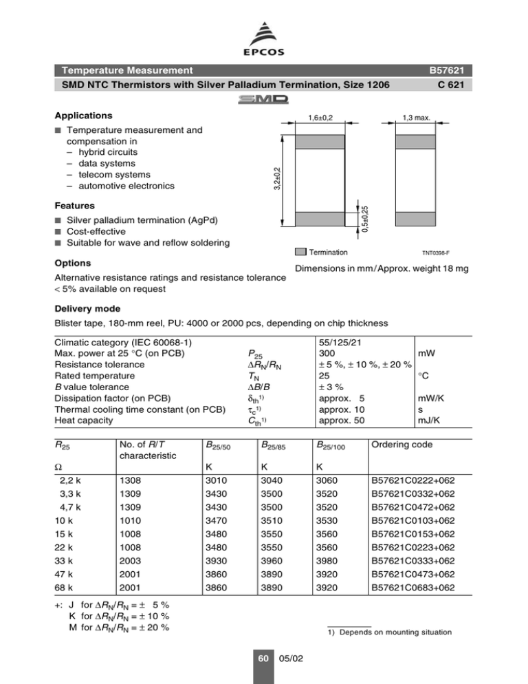 Temperature measurement and compensation in – hybrid circuits – data systems Temperature measurement and compensation in – hybrid circuits – data systems