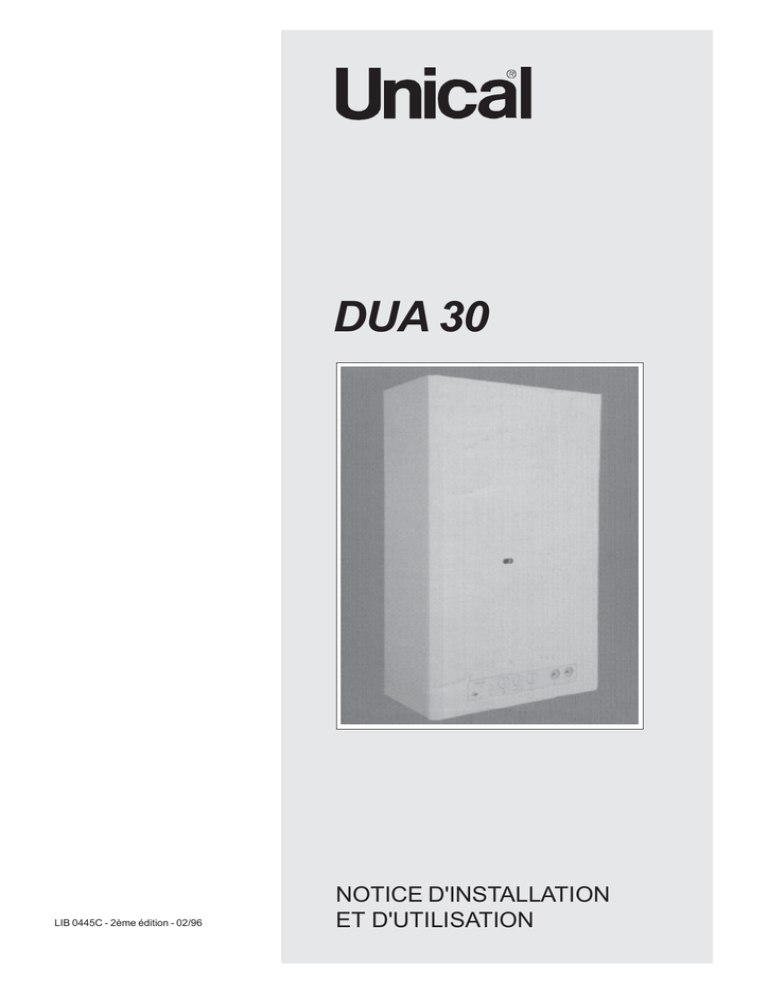 UNICAL caldaia dua c 30 UNICAL caldaia dua c 30