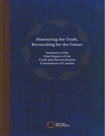 Truth and Reconciliation report Truth and Reconciliation report