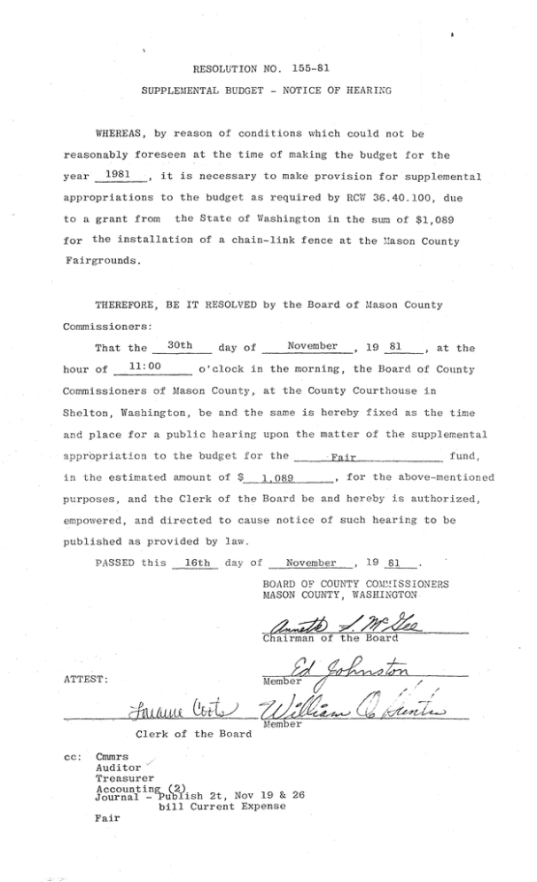 Supplemental Appropriations Supplemental Appropriations