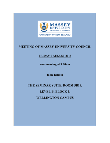 Council meeting papers - Part I Council meeting papers - Part I