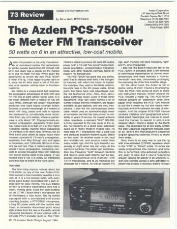 Azden_PCS-7500H_review_1994 | Manualzz