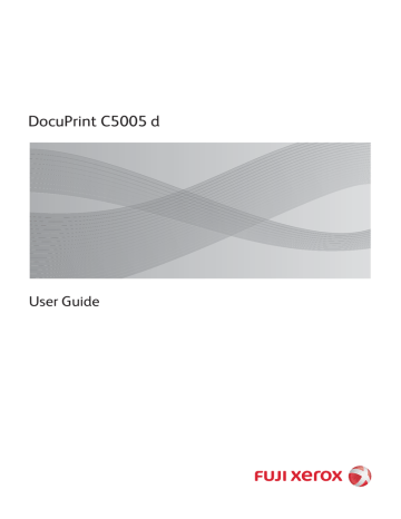 Fuji Xerox DocuPrint C5005 d User manual | Manualzz