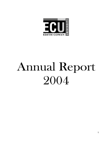 Annual Report 2004 1 Annual Report 2004 1