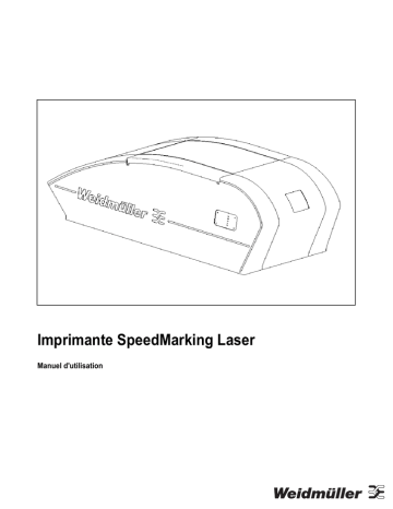 Imprimante SpeedMarking Laser Manuel d'utilisation | Manualzz