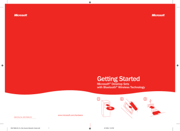 Microsoft Comfort Optical Mouse 1000 Getting Started Manual | Manualzz