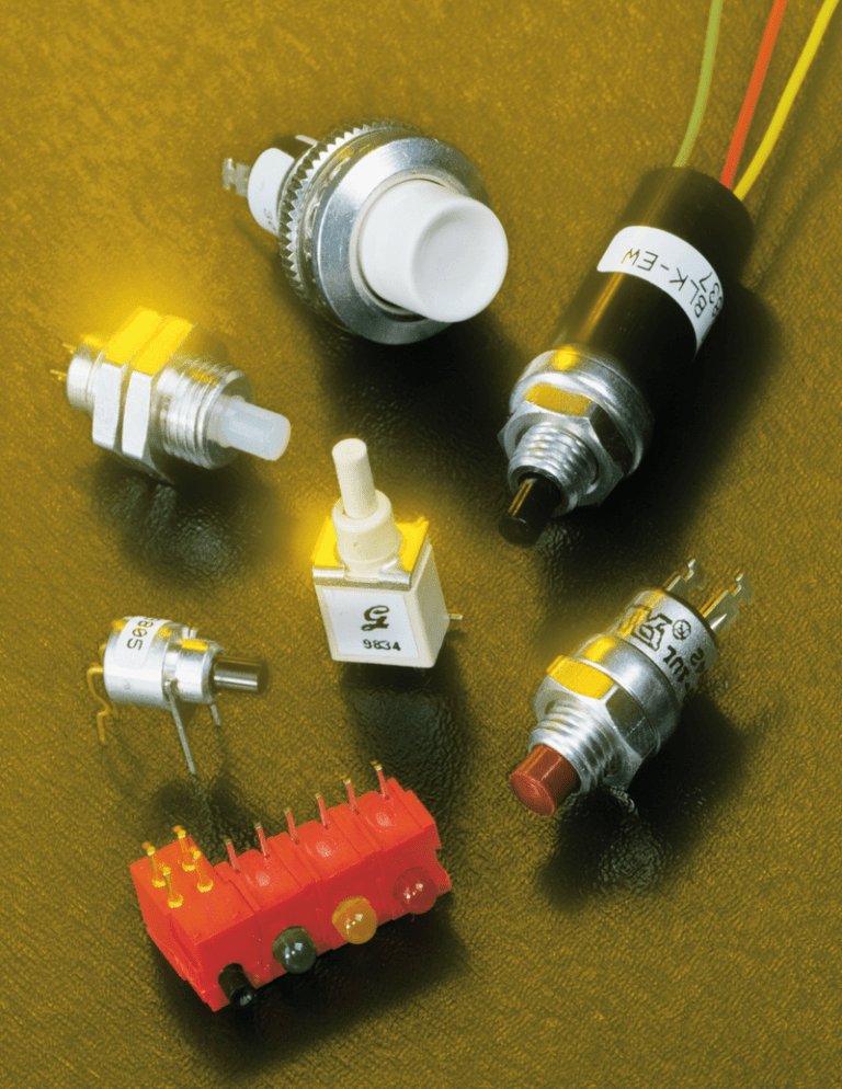 Pushbutton Switches Pushbutton Switches
