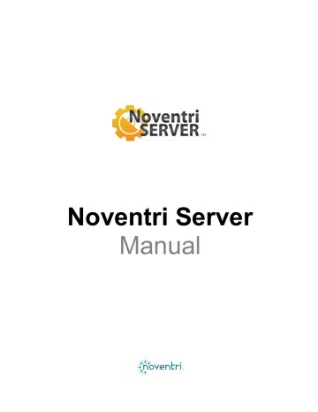 Noventri Server Manual | Manualzz Noventri Server Manual | Manualzz