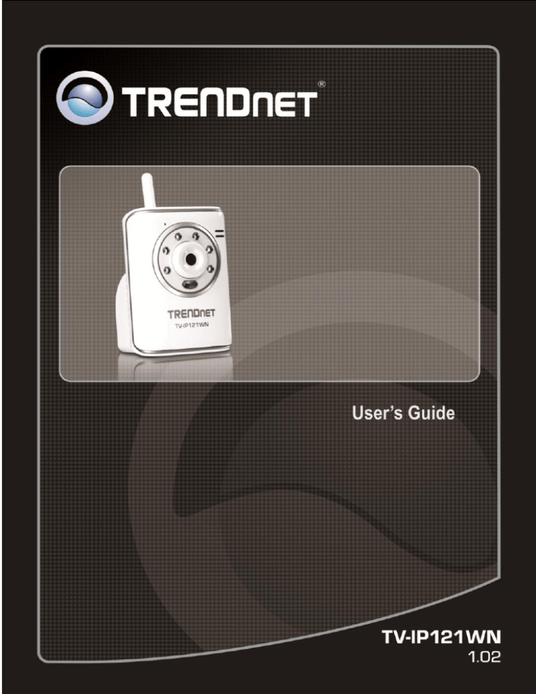 Trendnet TV-IP121WN User guide Trendnet TV-IP121WN User guide