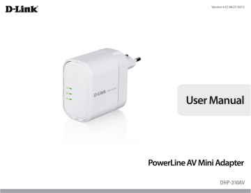 D-Link DHP-310AV User manual | Manualzz D-Link DHP-310AV User manual | Manualzz