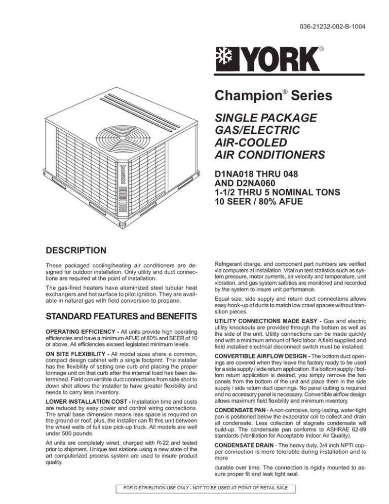 Tech Guide D1NA 18-48 Tech Guide D1NA 18-48