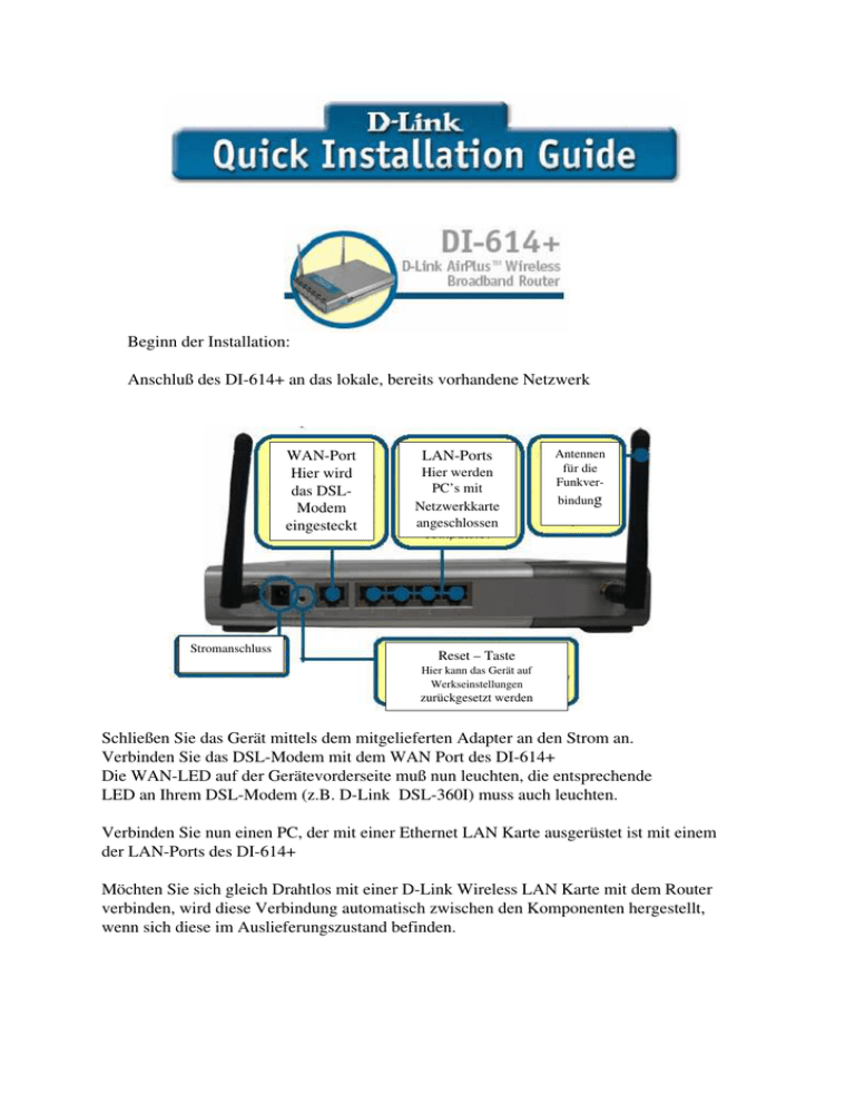 DI-614+_Installationsanleitung_Win9x_ME DI-614+_Installationsanleitung_Win9x_ME