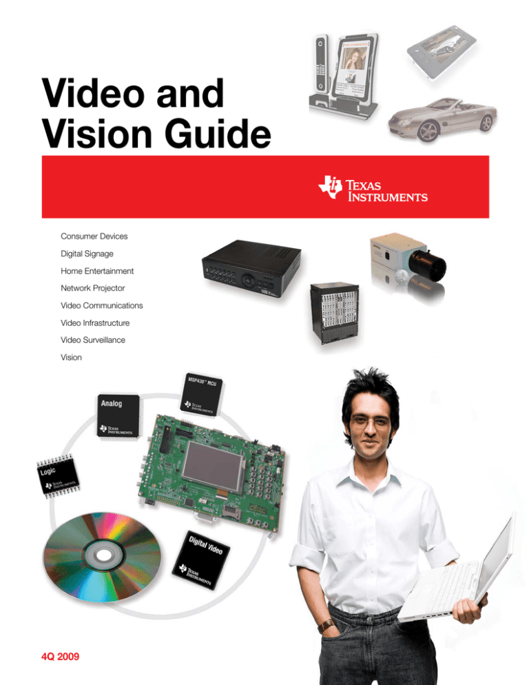 Video and Vision Guide Video and Vision Guide
