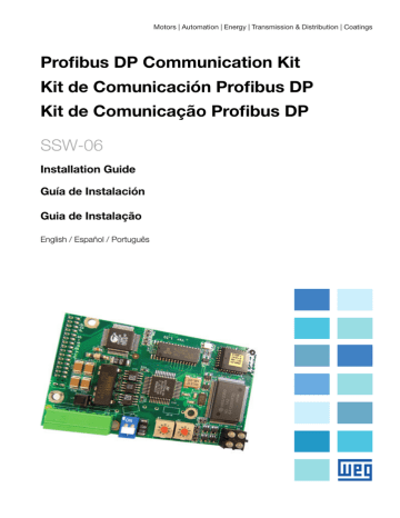 Weg Ssw Profibus Dp Installation Guide Manualzz