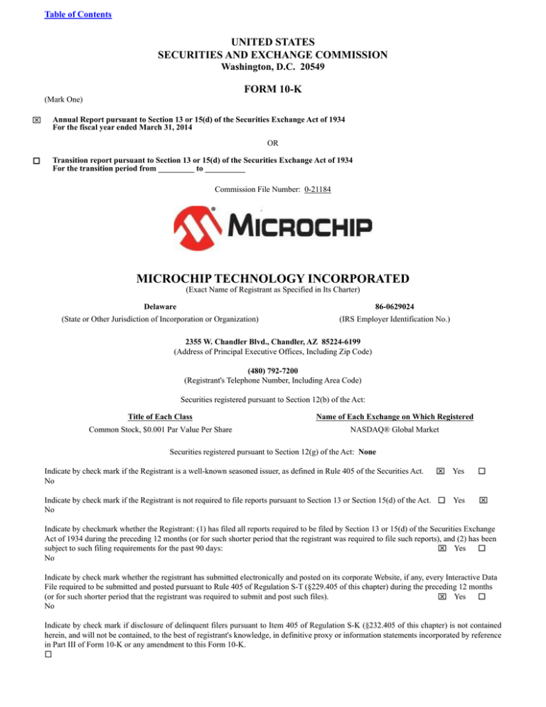 Form 10-K filed 5-30-2014 Form 10-K filed 5-30-2014