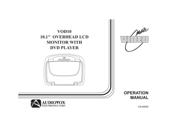 Advent 91-K0-1002AG Operation Manual | Manualzz