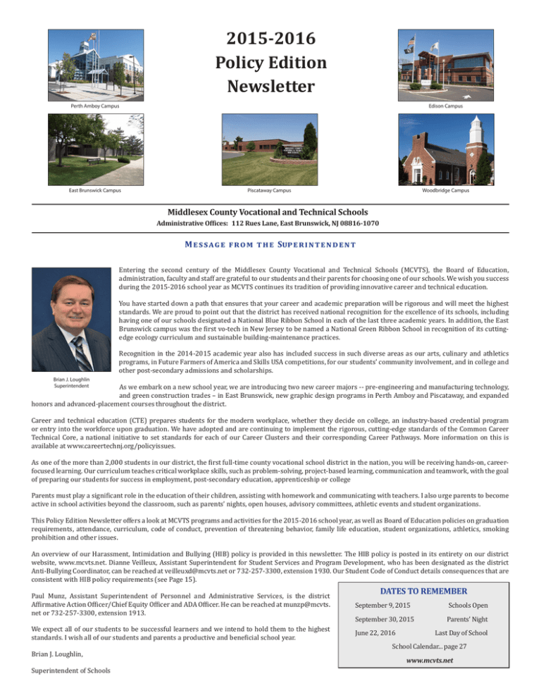 Click Here - Policy Edition 2015 2016 Click Here - Policy Edition 2015 2016