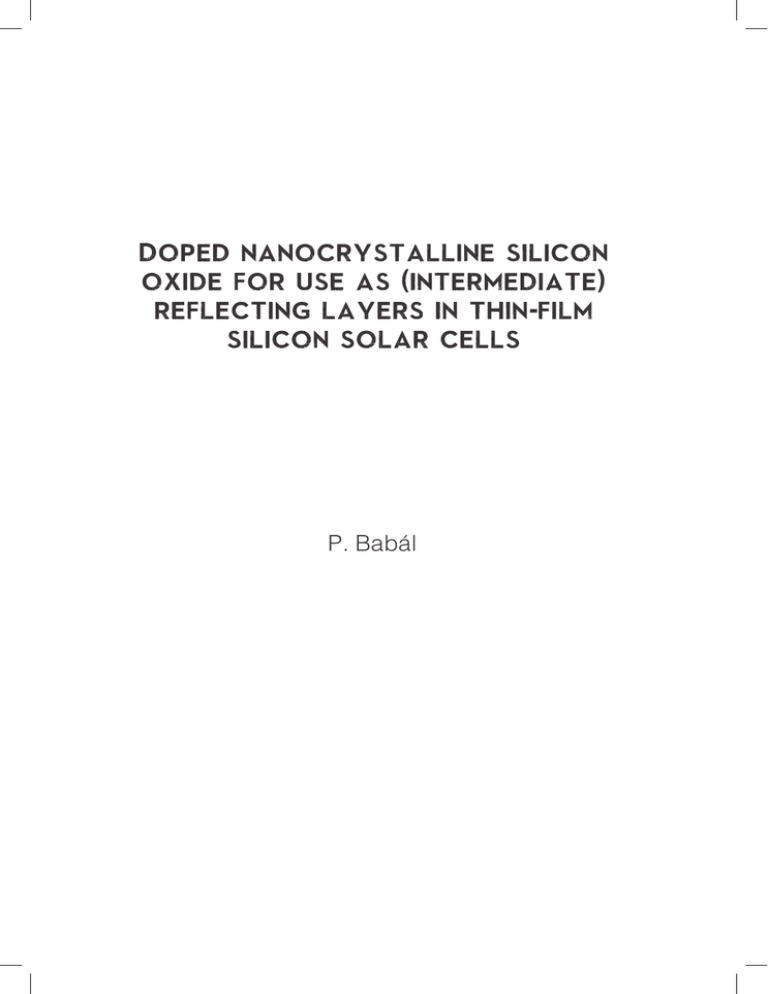Pavel_Babal_PhD_thesis. Pavel_Babal_PhD_thesis.