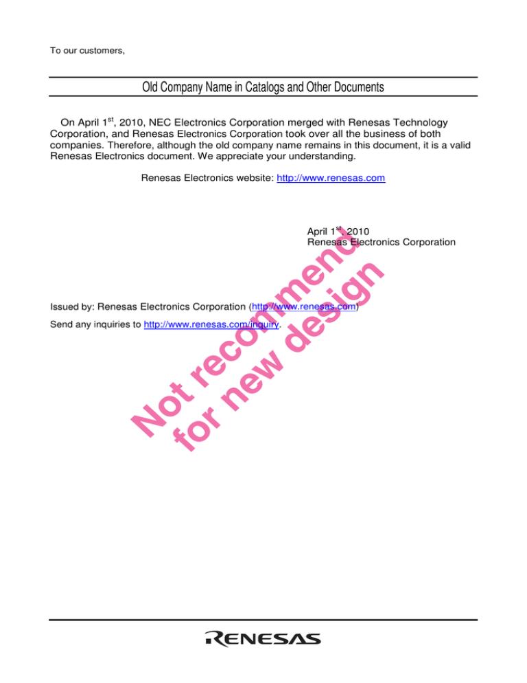 datasheet for 2SK1626 by Renesas Electronics Corporation datasheet for 2SK1626 by Renesas Electronics Corporation